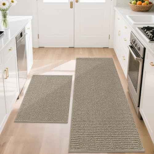 Kitchen Rugs and Mats 2PCS Non