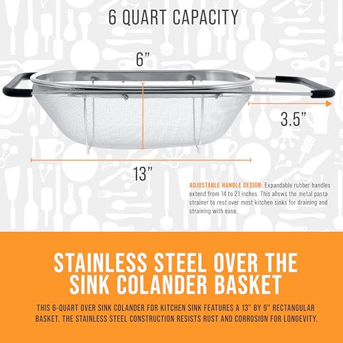 Stainless Steel Colander Strainer