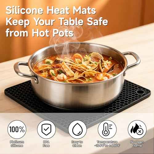 Silicone Trivets for Hot Dishes (2 Count)