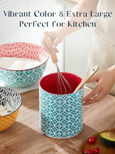 Colorful Large Utensil Holder