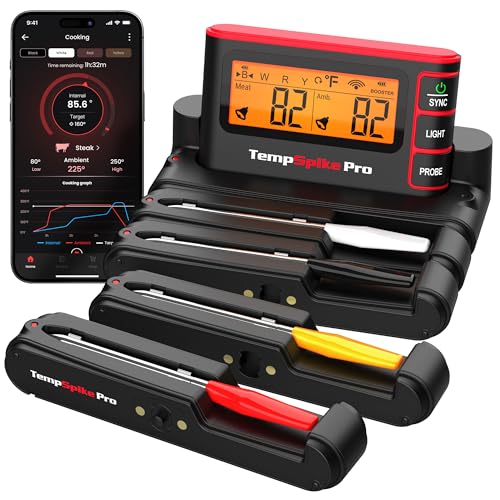 Wireless Meat Thermometer Digital with App