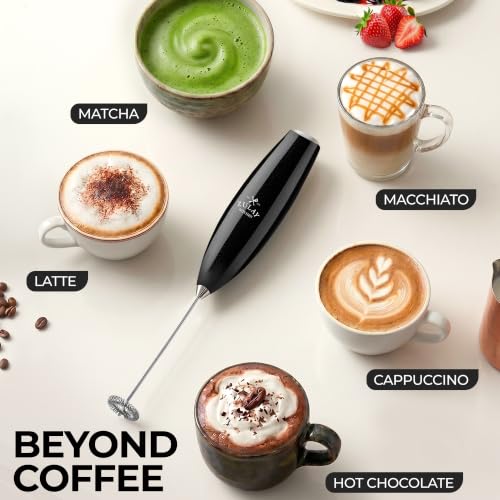 Zulay Powerful Milk Frother for Coffee with Upgraded Titanium Motor