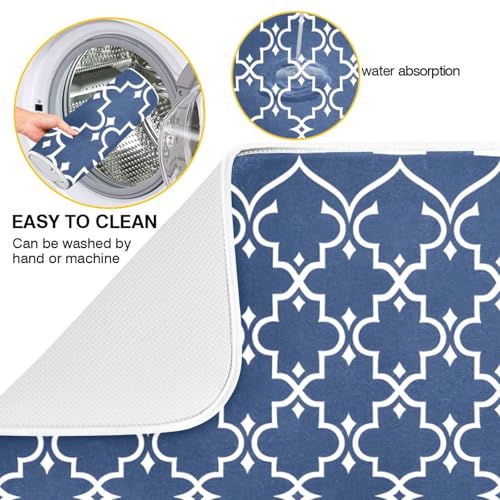 Super Absorbent Dish Drying Mat Microfiber Fast