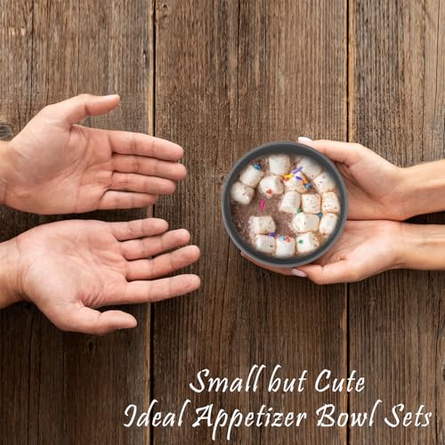 wheat straw small bowls 10oz set of 8