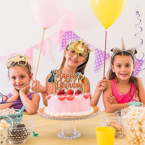 Lady and the Trmp Happy Birthday Cake Topper