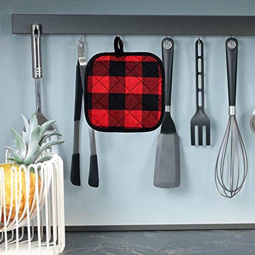 4 Pack Pot Holders for Kitchen Clearance (4 Count)