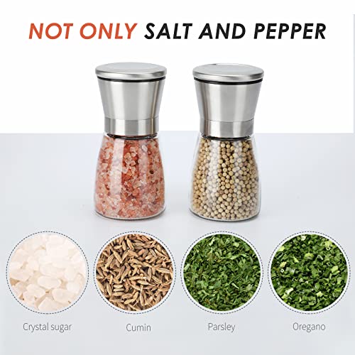 Salt and Pepper Grinder Set (12 Ounce)