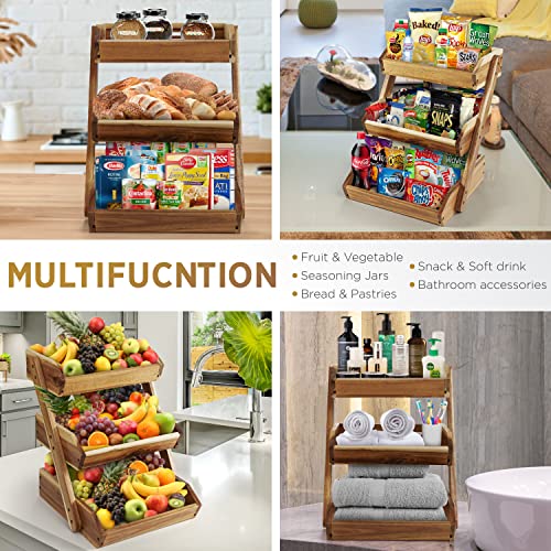 3 Tier Fruit Basket for Kitchen