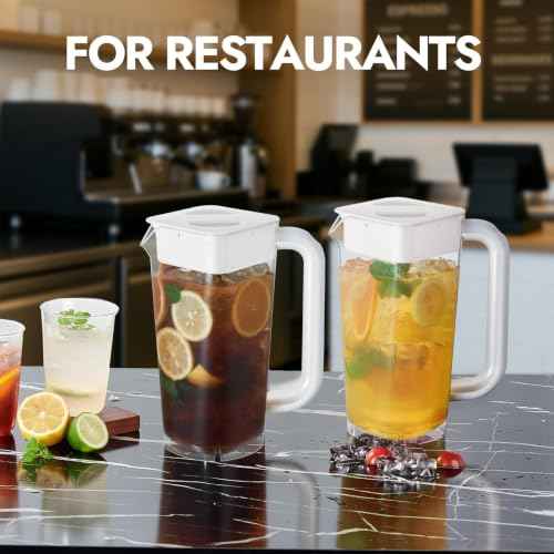 4Pk 2L 68oz Plastic Pitcher w
