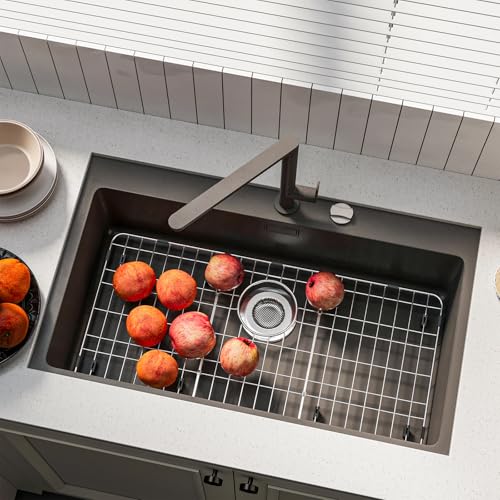 28-7/8" x 14-3/8" Stainless Steel Sink Protector, Sink Grate for Bottom
