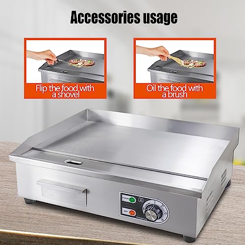 22" Commercial Electric Griddle