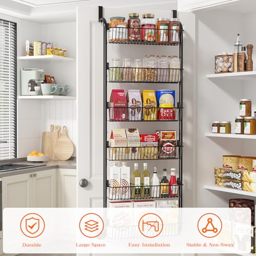 Over the Door Pantry Organizers and Storage