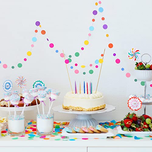 5 Pieces Circle Garland Banner Hanging
