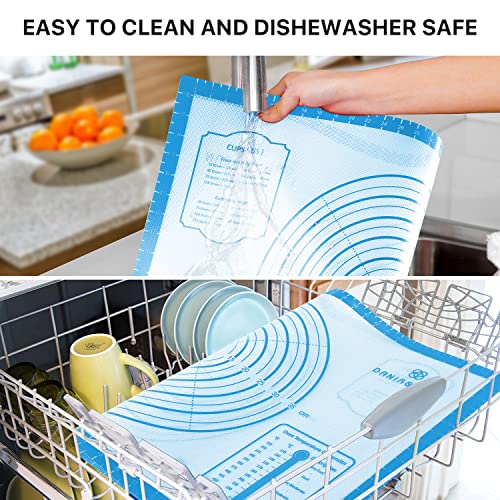 36"x24" Large Durable Silicone Baking Mat for Pastry and Bread