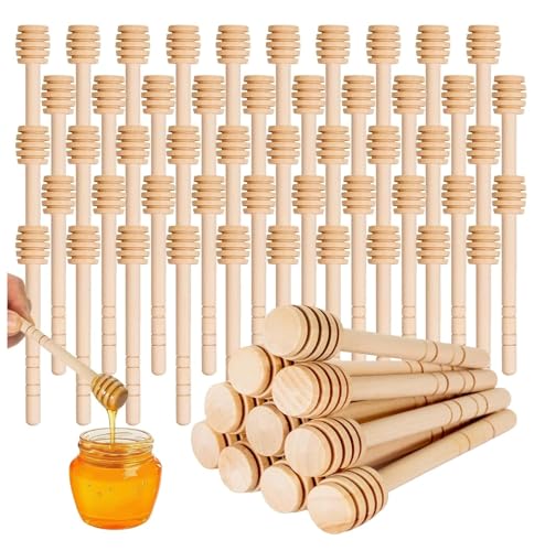 50Pcs 6 Inch Honey Dipper Sticks