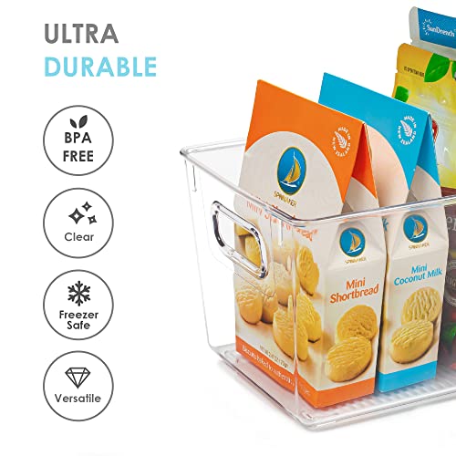 2 Pack Clear Storage Bins (2 Count)