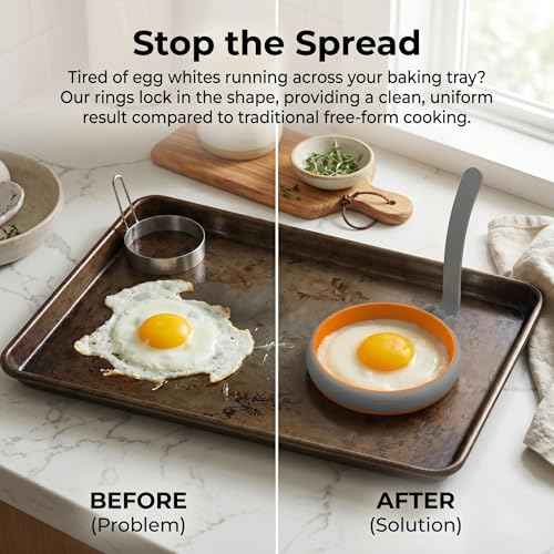 Silicone Egg Rings for Frying Egg