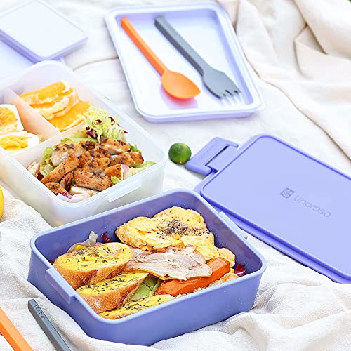 Stackable 2 Tier Adult Bento Box
