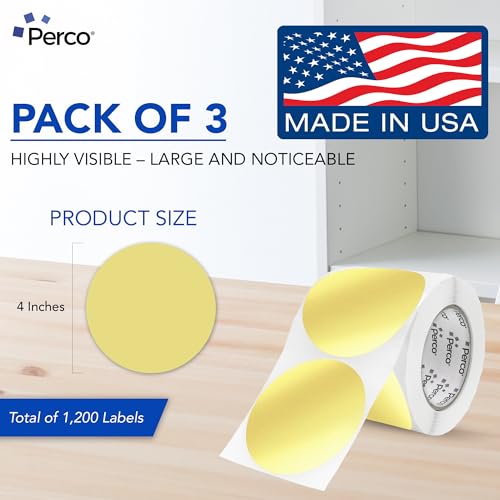 Metallic Gold Perforated Round Circle Dot Sticker 4 (3 Count)