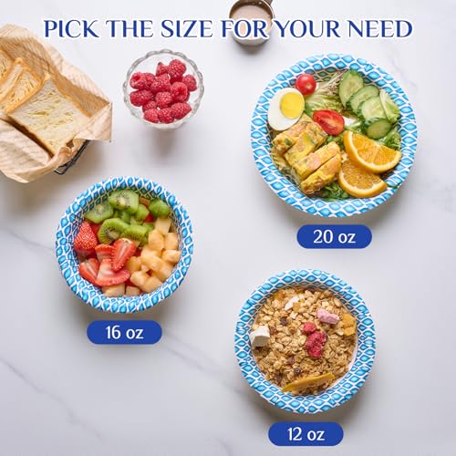 180 Count Paper Bowls 16 oz