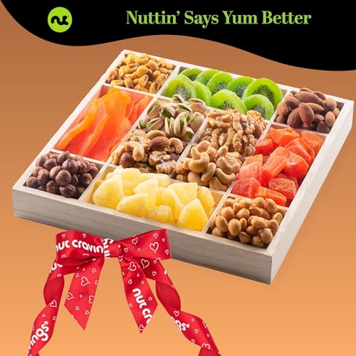 Dried Fruit & Mixed Nuts Gift Basket (32 Ounce)