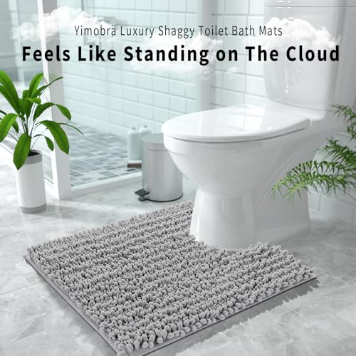 Toilet Rug U Shaped Washable 24x20 Inch