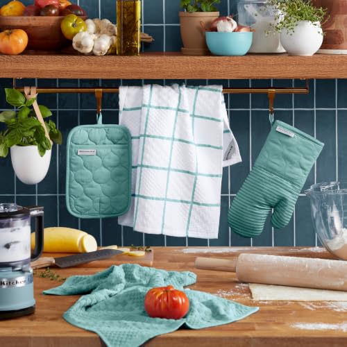 Quilted Cotton Oven Mitt