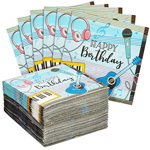 Music Napkins (100 Count)