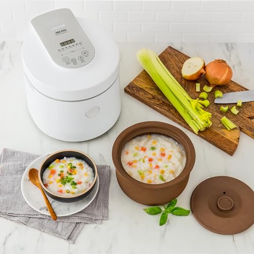 Professional Rice Cooker with Purple Clay Cooking Pot