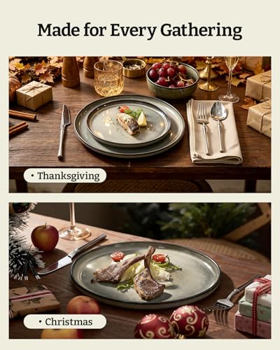 Milkyway 18 Piece Stoneware Dinnerware Set