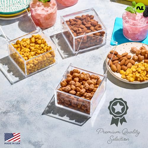 Mixed Nuts Acrylic Tower Gift Basket
