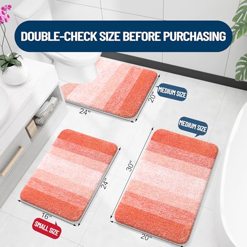 Bathroom Runner Rug 40x24