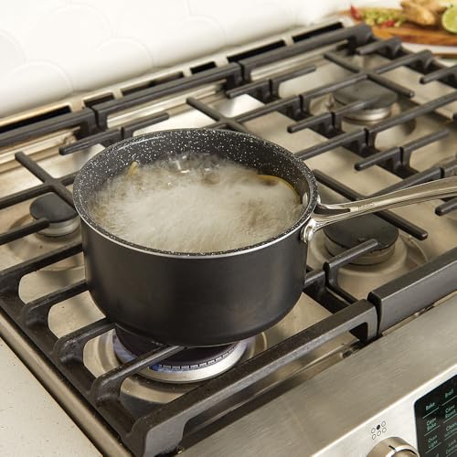 Basalt Formed Aluminum Sauce Pan
