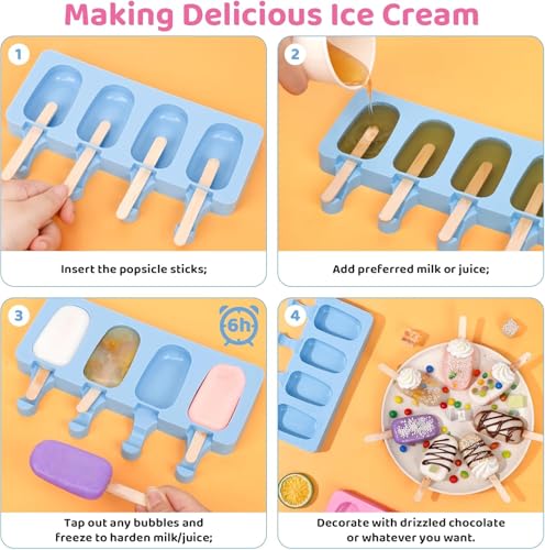 Popsicle Molds Set of 3 (3 Count)