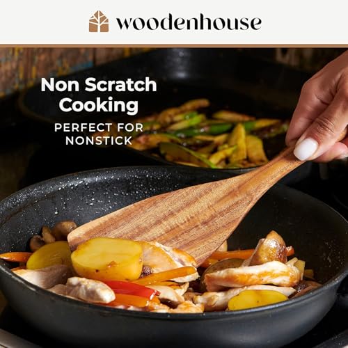 Wooden Spoons for Cooking (10 Count)