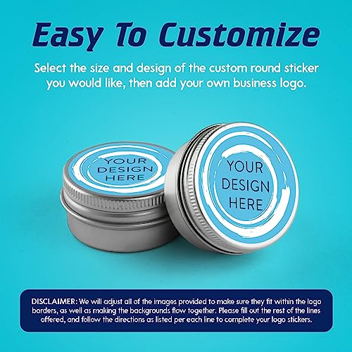 Custom Vinyl Stickers Your Image (100 Count)