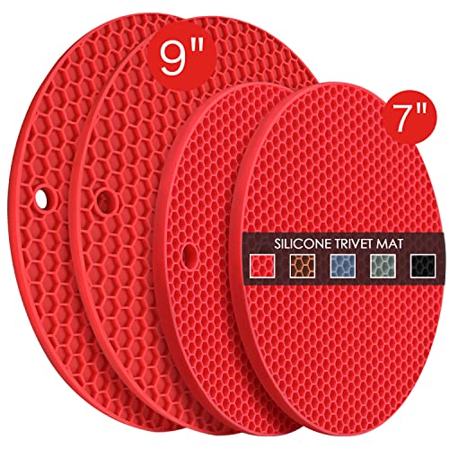Silicone Trivets for Hot Pots and Pans