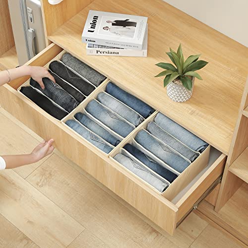 Jeans Pants Organizer for Closet (4 Count)