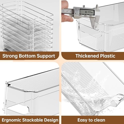 Clear Fridge Organizer (6 Count)
