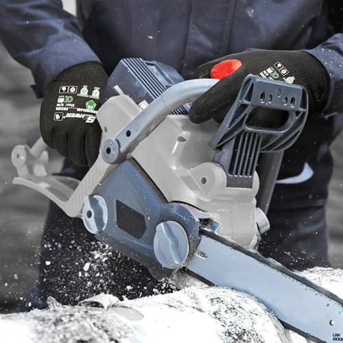 FreezeGuard Winter Work Gloves for Men and Women (2 Count)