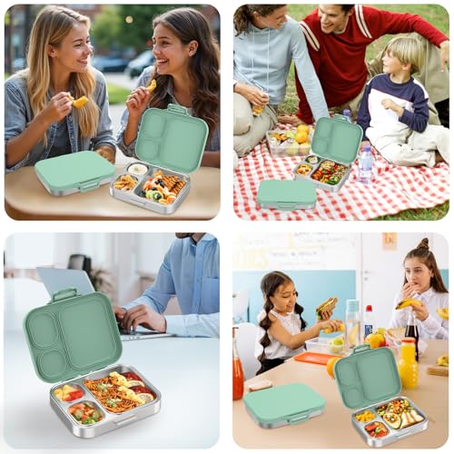 Stainless Steel Bento Lunch Box for Kids