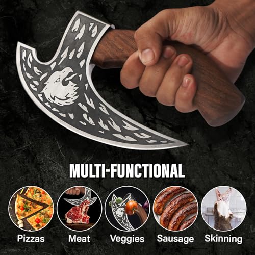 Multipurpose Viking Pizza Axe with Sheath