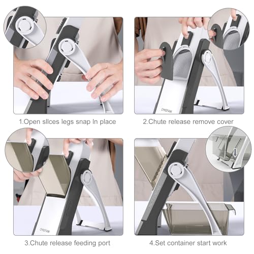 Safe Mandoline Slicer for Kitchen