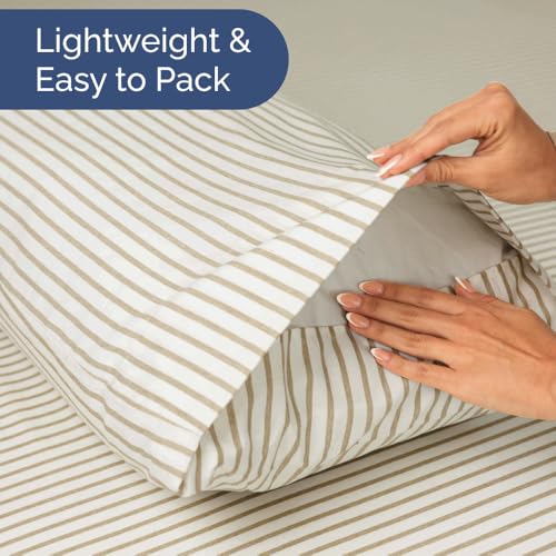 Short Queen Size 4 Piece Bed Sheet Set
