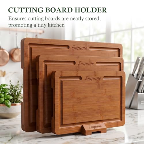 Bamboo Cutting Boards for Kitchen (3 Count)