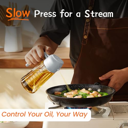 16oz 470ml Glass Olive Oil Sprayer for Cooking