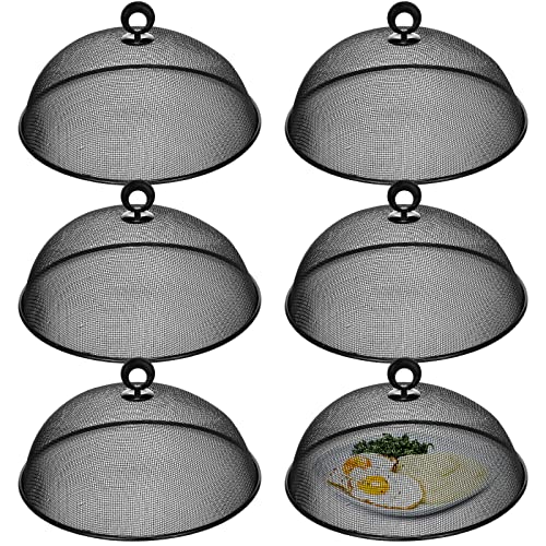 6 Pcs Metal Mesh Food Cover Outdoor Food Tents