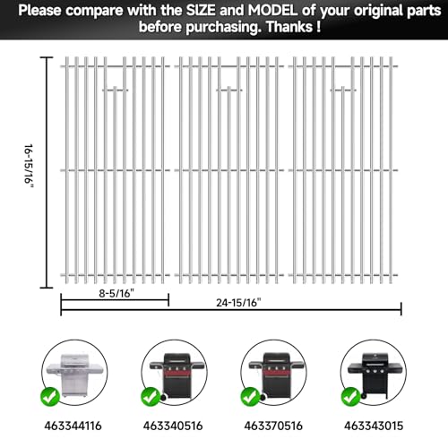 16.94'' x 24.94 Cooking Grates Replacement Parts for Charbroil