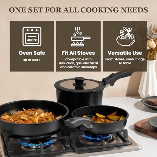 Nonstick Pots and Pans Set