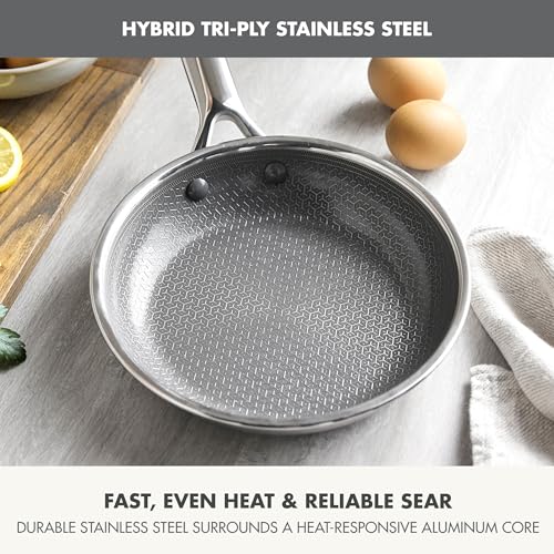 Hybrid 8" Stainless Steel Frying Pan